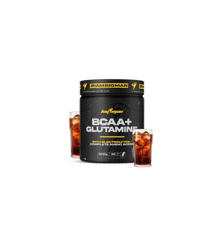 BCAA GLUTAMINE + ELECTROLYTES 300 GR COLA