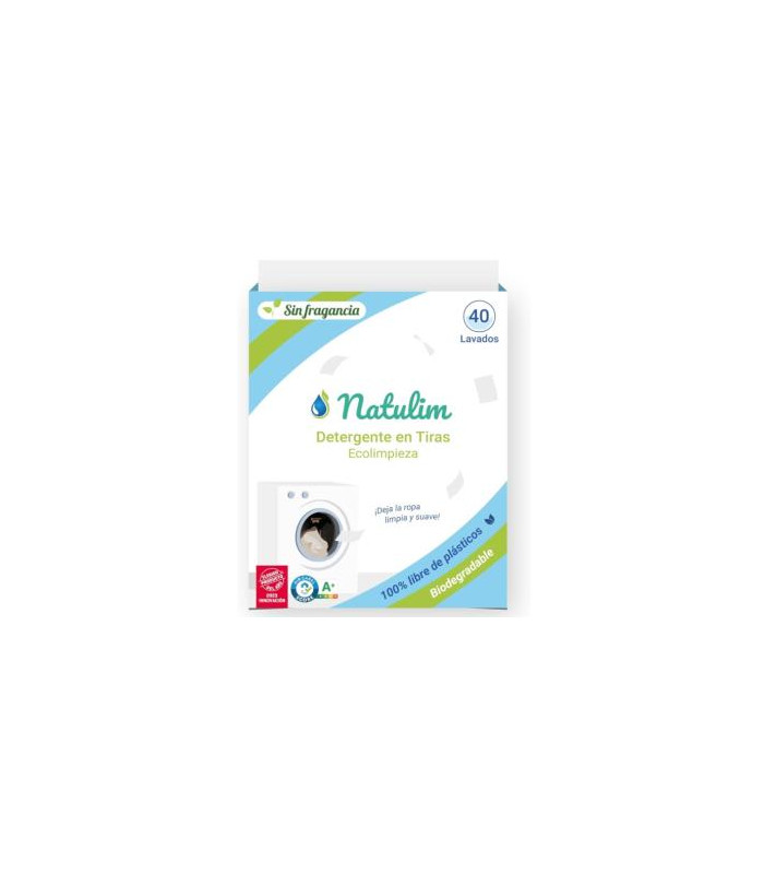 DETERGENTE NATURAL ECO TIRAS 40 tiras