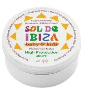SOL DE IBIZA crema solar bebes 0 meses SPF 30 100 gr