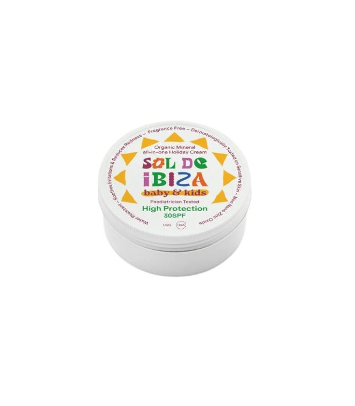 SOL DE IBIZA crema solar bebes 0 meses SPF 30 100 gr