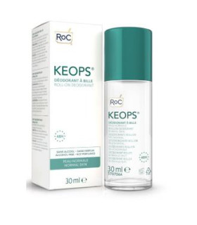 PACK ROC KEOPS DEO roll-on piel normal 2x30ml.