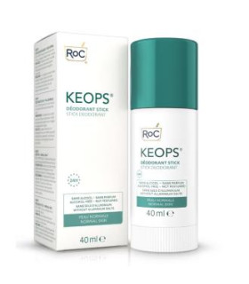 PACK ROC KEOPS DEO stick piel normal 2x40ml.
