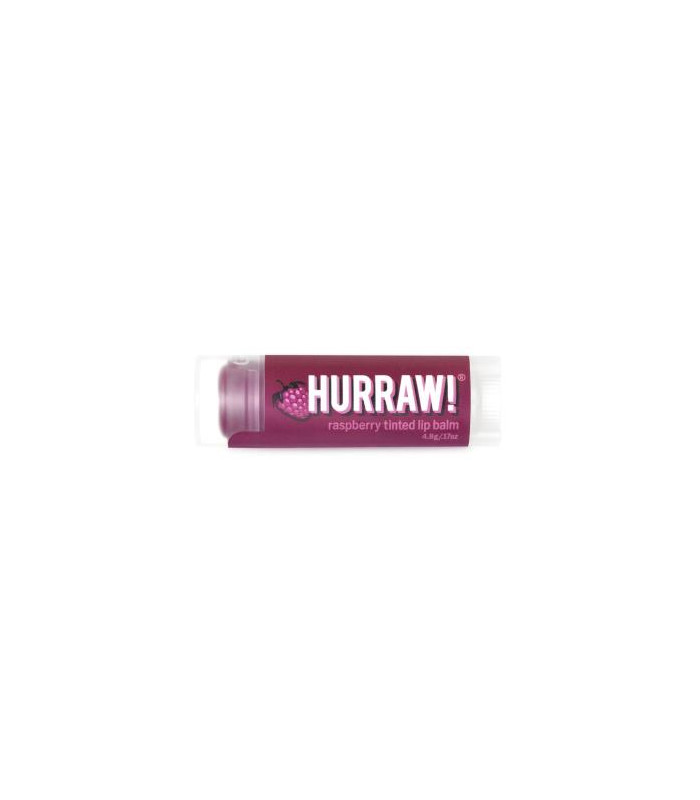 HURRAW balsamo labial tintado frambuesa