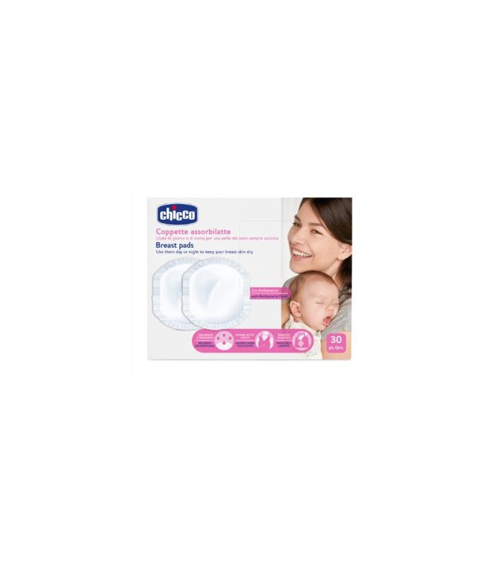 DISCO LACTANCIA absorb desechable antibact 30un