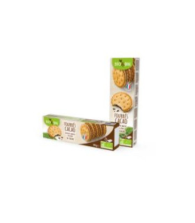 GALLETAS RELLENAS DE CACAO 185gr. ECO