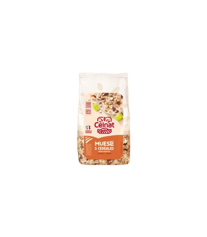 MUESLI 5 CEREALES 500gr. BIO