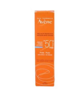FLUIDO SOLAR TOQUE SECO SPF 50+ sin perfume 50ml.