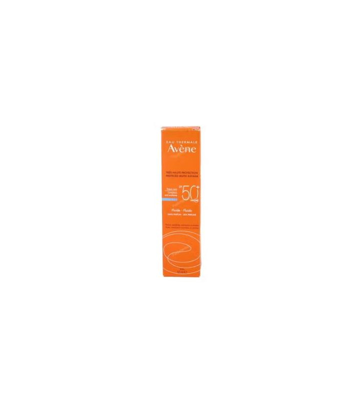 FLUIDO SOLAR TOQUE SECO SPF 50+ sin perfume 50ml.