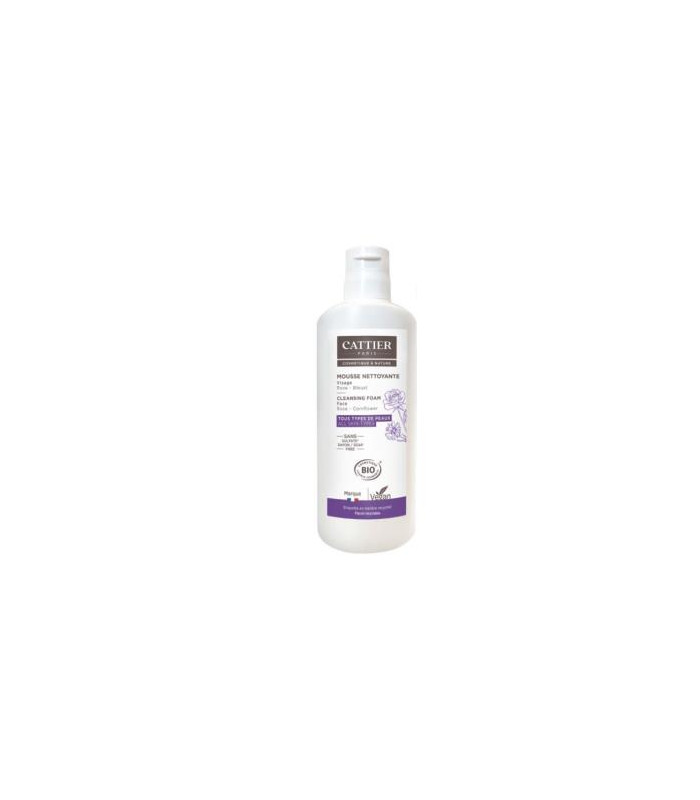ESPUMA LIMPIADORA FACIAL sin jabon 150ml.