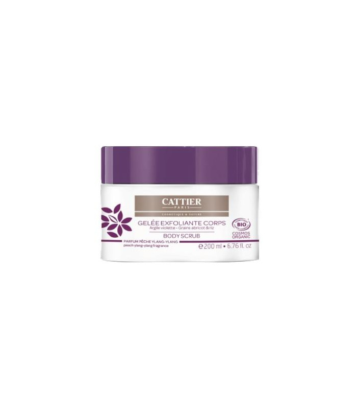 GEL EXFOLIANTE CORPORAL arcilla purpura 200ml.