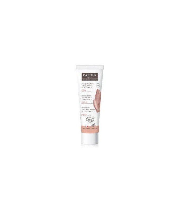 MASCARILLA DE ARCILLA ROSA piel sensible 100ml.