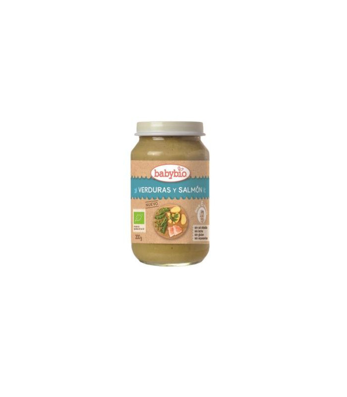 POTITO VERDURAS Y SALMON 6meses 200gr. BIO