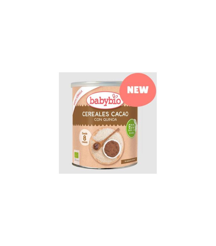 CEREALES CACAO con quinoa 8meses 220gr. BIO S/A