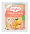 CEREALES 3 FRUTAS  con quinoa 6meses 220gr BIO S/A