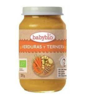 POTITO VERDURAS Y TERNERA 8meses 200gr. BIO