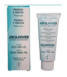 AKILHIVER crema grietas y sabañones 75ml.