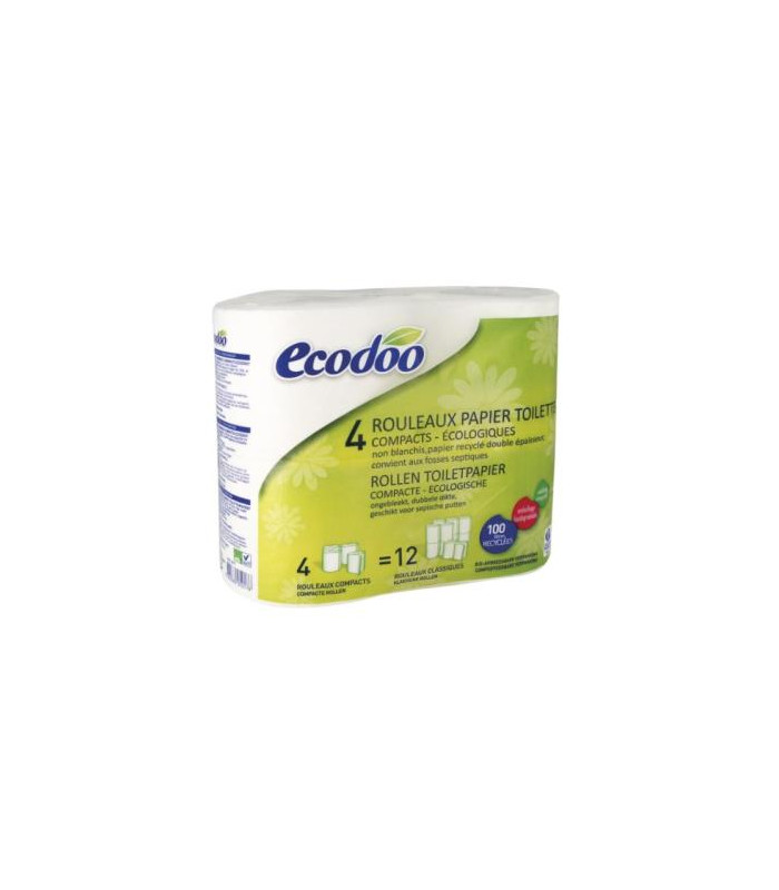 PAPEL HIGIENICO COMPACTO 4ud.