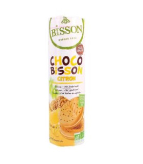 GALLETAS DE CHOCO BISSON LIMON 300gr. BIO