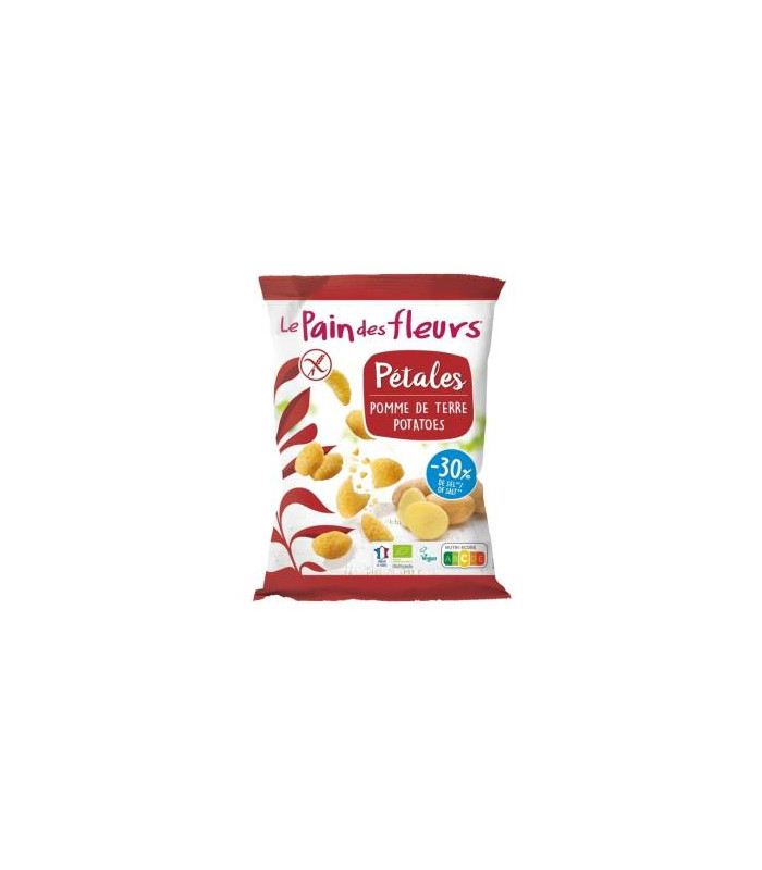 CHIPS PETALOS PATATA 75gr. BIO SG VEGAN