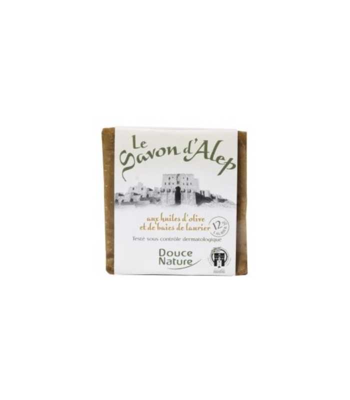 PASTILLA DE JABON ALEPO 12% laurel 200gr.