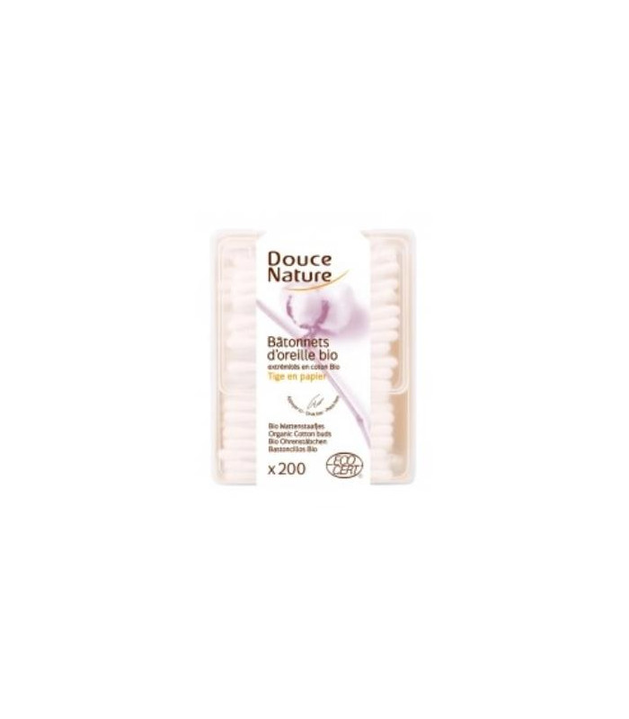 BASTONCILLOS DE ALGODON PARA OIDO 200ud.