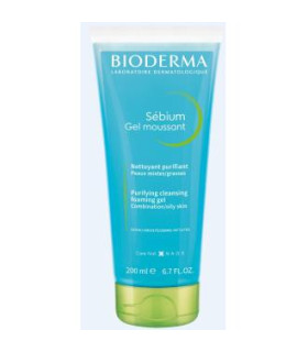 SEBIUM GEL MOUSSANT limpieza especifica tubo 200ml