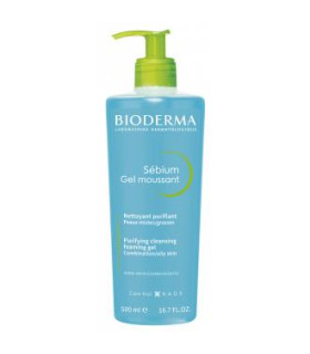 SEBIUM GEL MOUSSANT limpieza especifica 500ml.