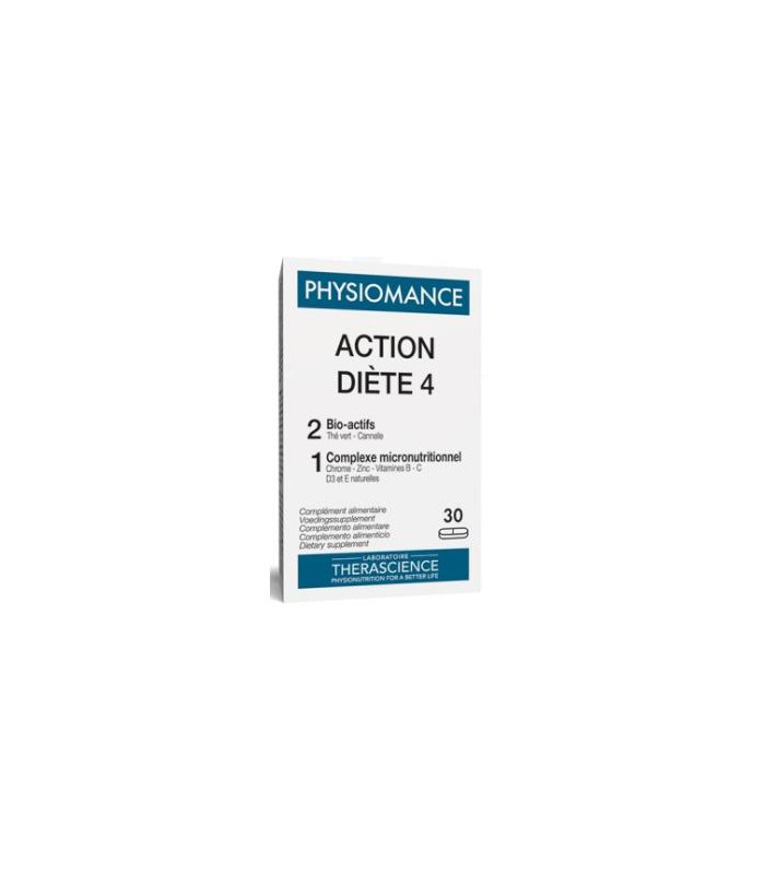 PHYSIOMANCE ACCION DIETA 4 30comp.