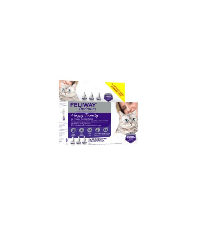FELIWAY OPTIMUM 3 pack recambio 3meses