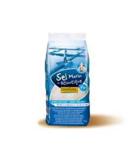 SAL MARINA ATLANTICA fina sin refinar 1kg.