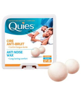 TAPONES PARA LOS OIDOS cera natural 16ud. QUIES