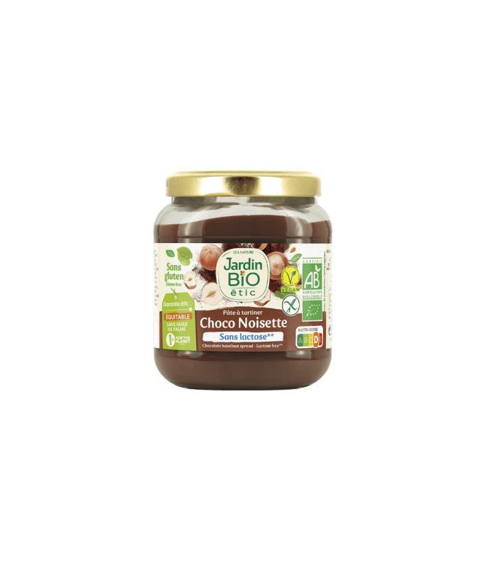 CREMA DE CHOCOLATE con avellanas 350g BIO SG VEGAN