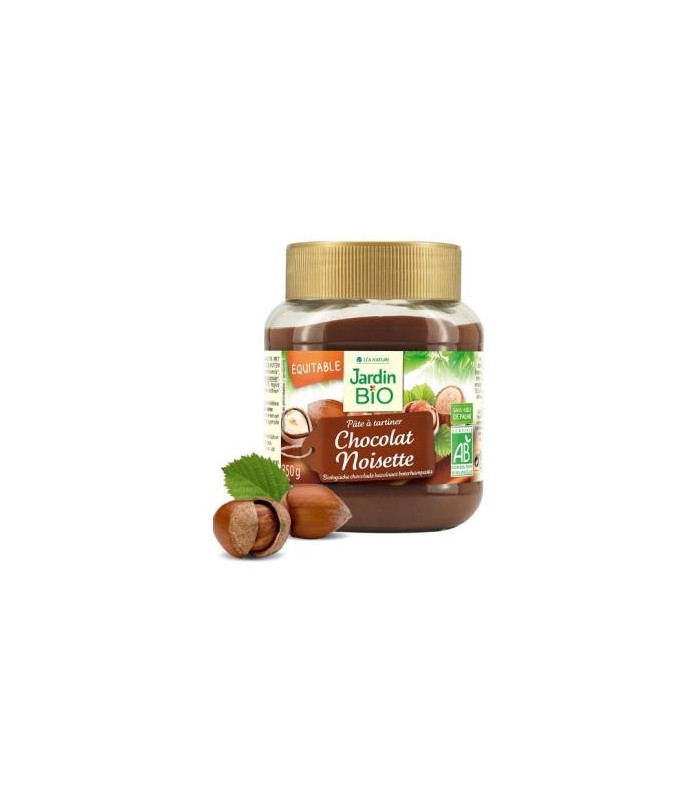 CREMA DE CACAO con avellanas 350gr. BIO