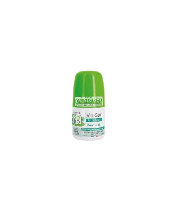 DESODORANTE FRESCOR 24h menta roll-on 50ml.
