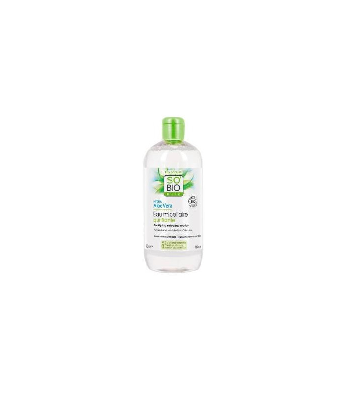 AGUA MICELAR PURIFICANTE ZINC ALOE VERA LIMA BIO 500 ml