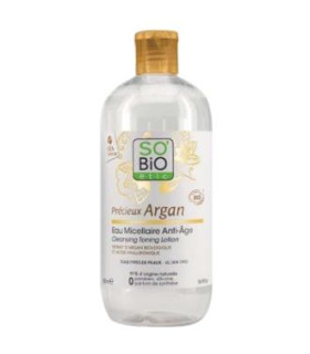 AGUA MICELAR ANTIEDAD hialuronico-argan 500ml. BIO