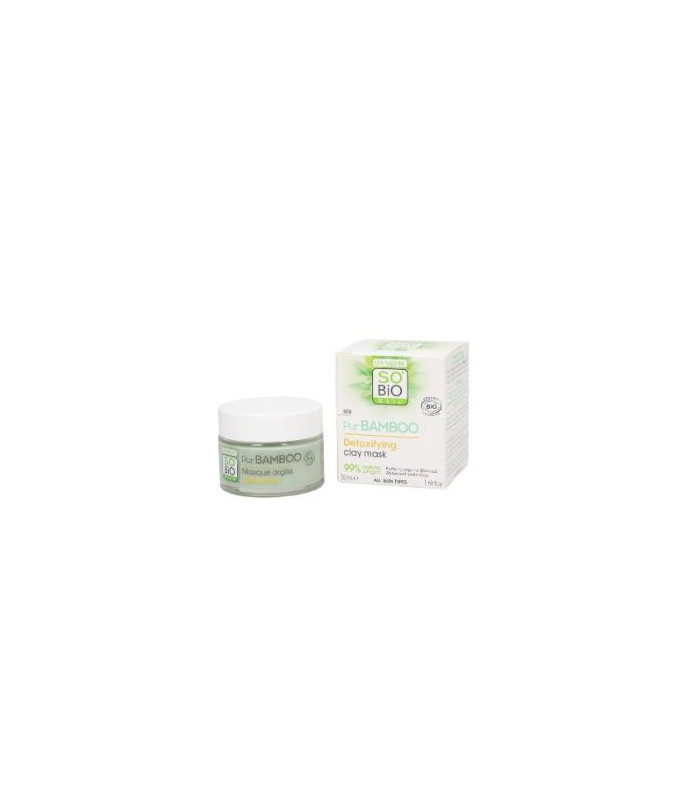 MASCARILLA FACIAL DETOX PUR BAMBOO arcilla 50m BIO