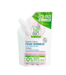 RECARGA GEL DUCHA PIEL SENSIBLE PROTECTOR  ALOE VERA 650 ml