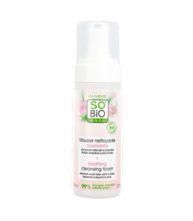 ESPUMA LIMPIADORA CALMANTE aloe 150ml. BIO