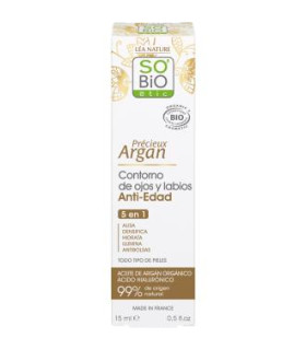 CONTORNO DE OJOS-LABIOS hialuronico-argan 15ml BIO