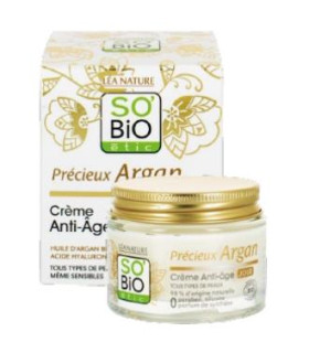 CREMA DE DIA ANTIEDAD hialuronico-argan 50ml. BIO