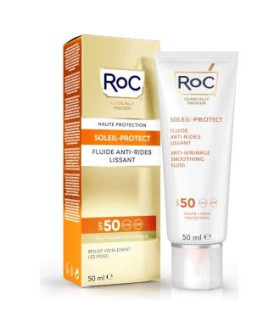 ROC SOL fluido antiarrugas SPF 50+ 50ml.