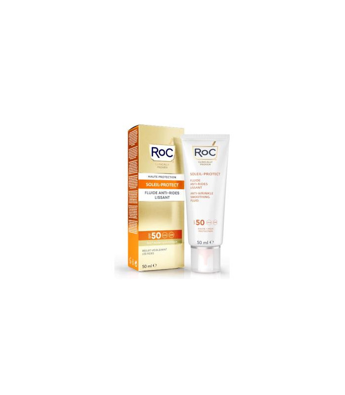 ROC SOL fluido antiarrugas SPF 50+ 50ml.