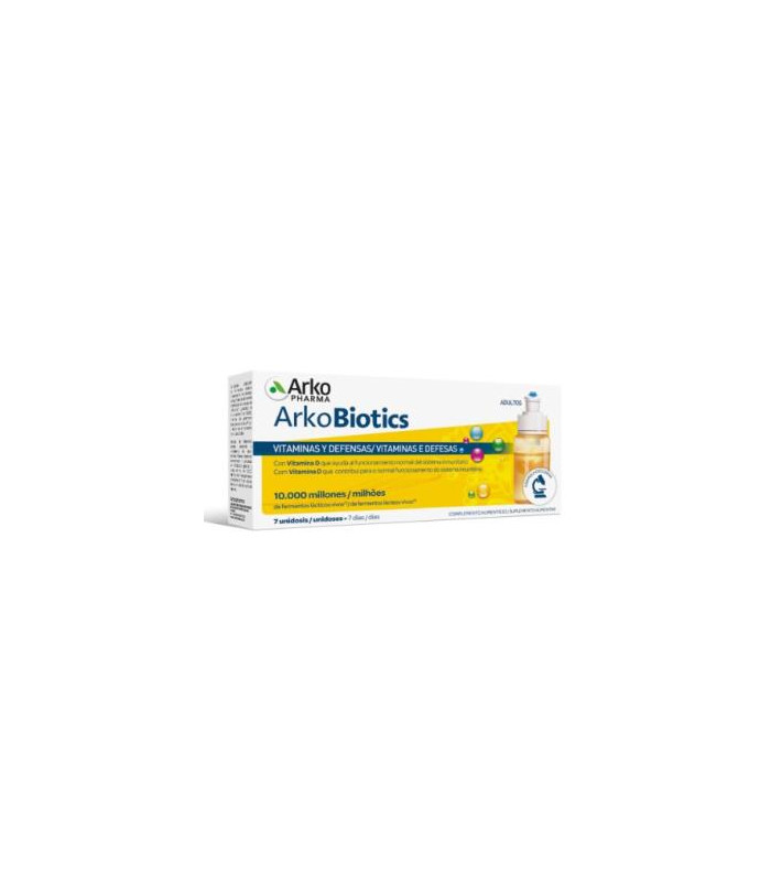 ARKOBIOTICS vitaminas y defensas adultos 7uni.