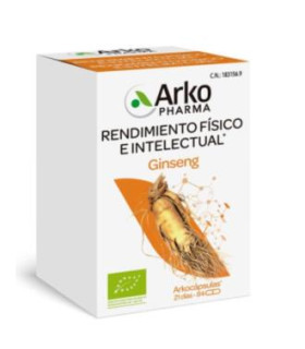 GINSENG 84arkocapsulas. BIO