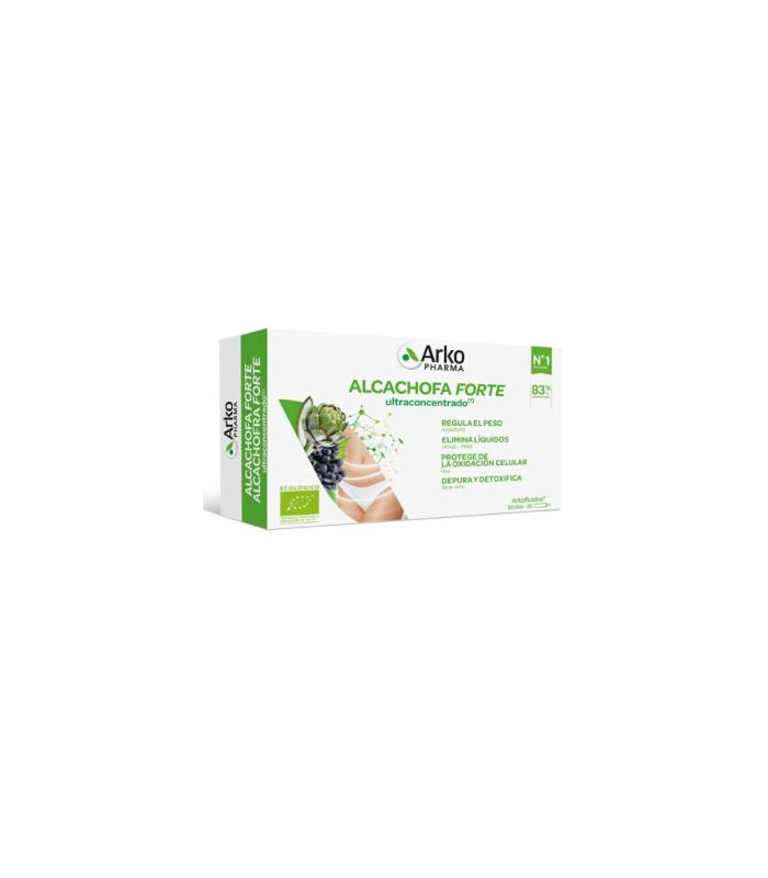 ARKOFLUIDO alcachofa forte 20amp. BIO