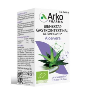 ARKOCAPSULAS ALOE VERA BIO 30 CAPS
