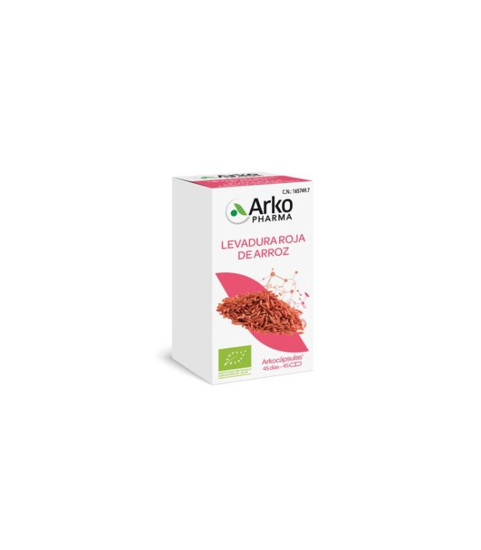 LEVADURA ROJA DE ARROZ 45arkocapsulas. BIO