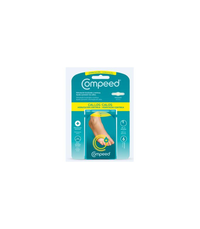 COMPEED CALLOS hidratacion continua 6ud.