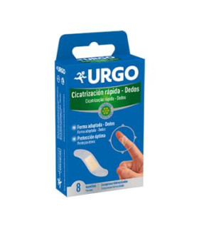 URGO cicatrizacion rapida 8 apositos dedos